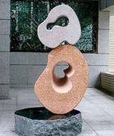 台灣銀行圓山分行的雕塑作品